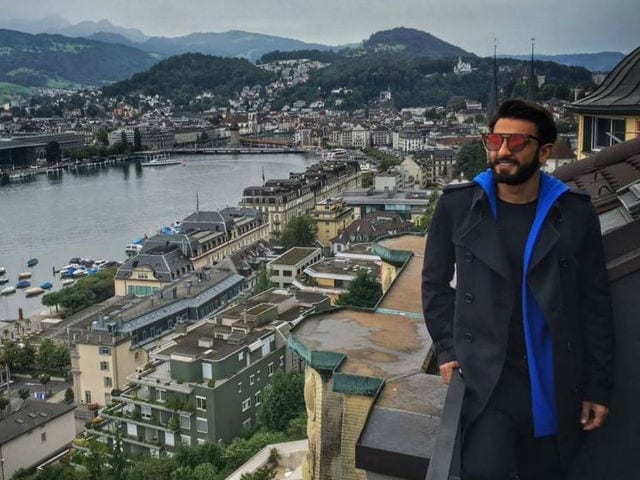You Can See Ranveer Singh's Swiss Holiday Pictures Here