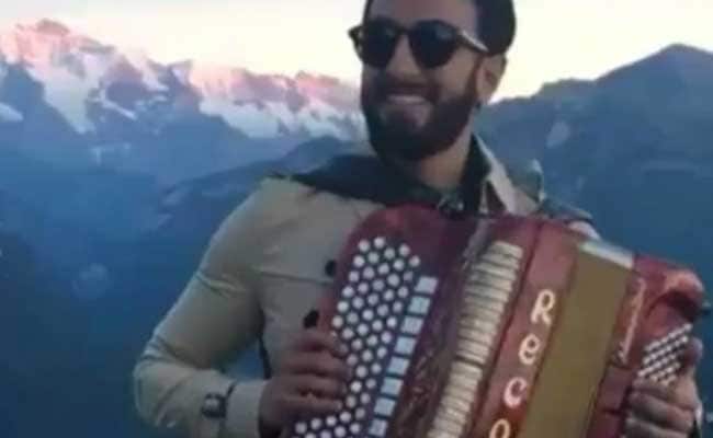 सामने आया रणवीर सिंह के स्विटजरलैंड हॉलिडे का एक मजेदार वीडियो, यहां देखें