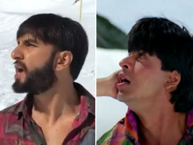 R...R...Ranveer, Shah Rukh Khan Loves Your <i>Darr</i> Performance