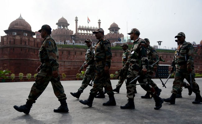 Rajnath Singh Reviews Security Ahead Of PM's Independence Day Address