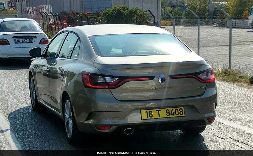 Renault Megane Sedan Rear