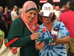 Hijab-Clad Muslim Woman Evicted From Donald Trump Rally