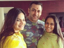 Salman Khan Celebrates <I>Rakhi</i> With Sisters Alvira, Arpita. See Pics