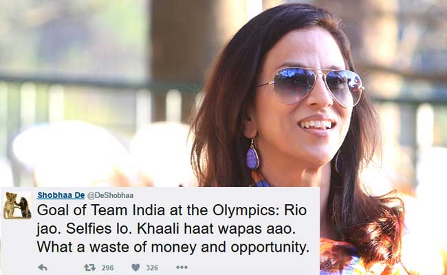 Shobhaa De, Stick To Your Air Kissing, Not Dissing