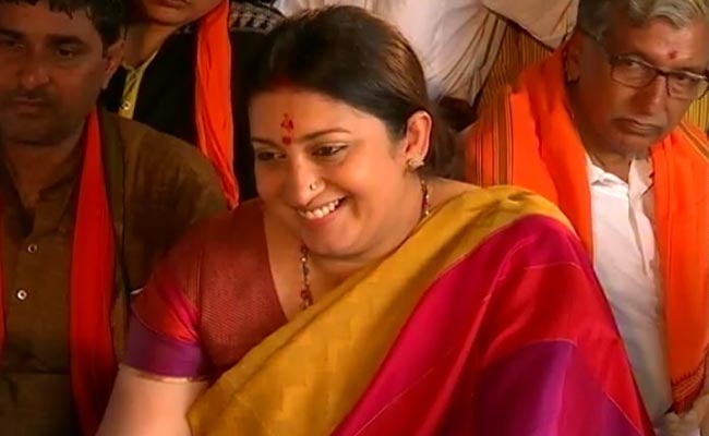 Those Robbed Of Black Money Not Letting Parliament Work: Smriti Irani