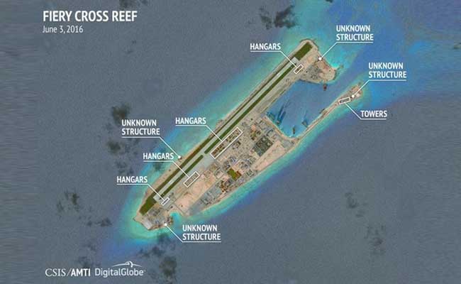 Satellite Photos Suggest China Built Reinforced Hangars On Disputed Islands: Report