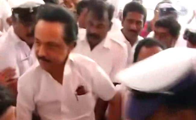 Police Complaint Against Stalin, 60 DMK Leaders For Assembly Protests