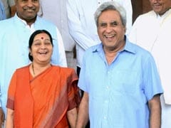 "Madam, Thank You": Sushma Swaraj's Husband On Her 2019 Polls Reveal