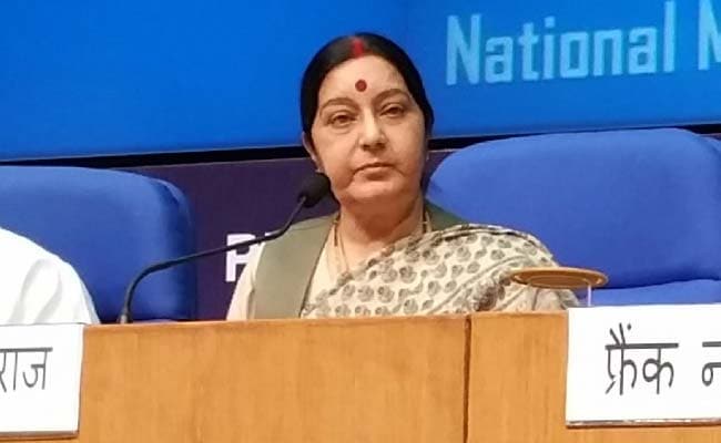 Sushma Swaraj Cautions Indian Students Abroad Against Extortion Calls