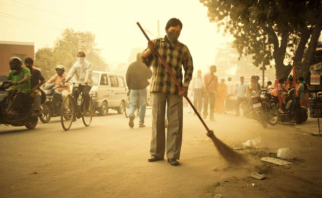 Sanitation Workers In Faridabad Shed Clothes To Get Jobs Back