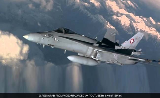 'We Hope And Pray': Swiss Air Force Jet Goes Missing, Search Launched