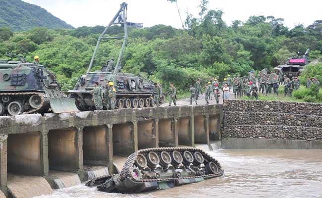 4 Soldiers Dead As Tank Plunges Into River In Taiwan