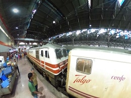 A 360-Degree View As The High Speed Talgo Train Arrives In Mumbai A 360-Degree View As The High Speed Talgo Train Arrives In Mumbai