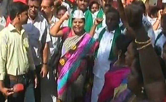 Protests Across Tamil Nadu After Karnataka Refuses To Release Water