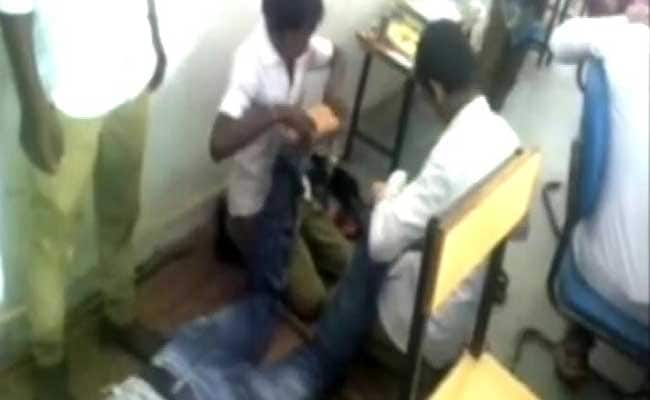 Chhattisgarh Teacher Gets Foot Massage From Class 10 Students, Learns His Lesson Quick