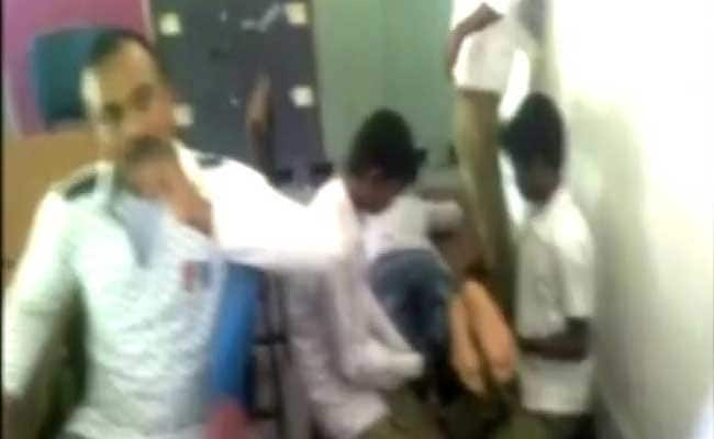 Chhattisgarh Teacher Gets Foot Massage From Class 10 Students, Learns 