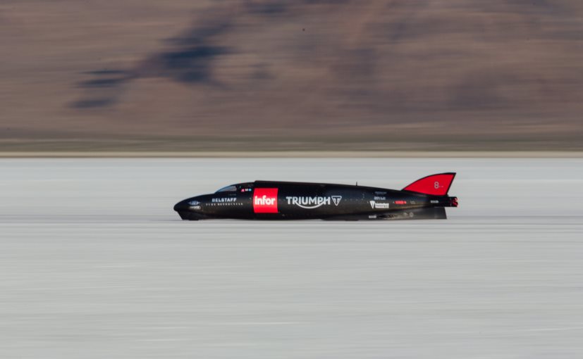 Guy Martin Sets New Triumph Land Speed Record In Streamliner At 441.28 Km/h
