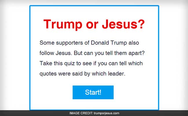 Who Said It: Trump Or Jesus? Why 1.5 Million People Have Taken This Quiz