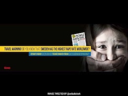 Turkey Airport Ad Warns Travelers Sweden's 'Highest Rape Rate' Turkey Airport Ad Warns Travelers Sweden's 'Highest Rape Rate'
