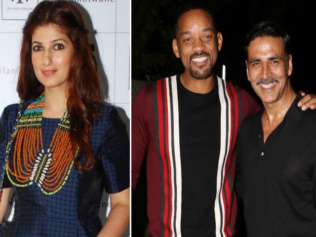 Of Course Twinkle Khanna Has a Joke About Will Smith Attending Her Party