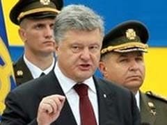 Ukraine's President Strikes Martial Tone On Independence Day