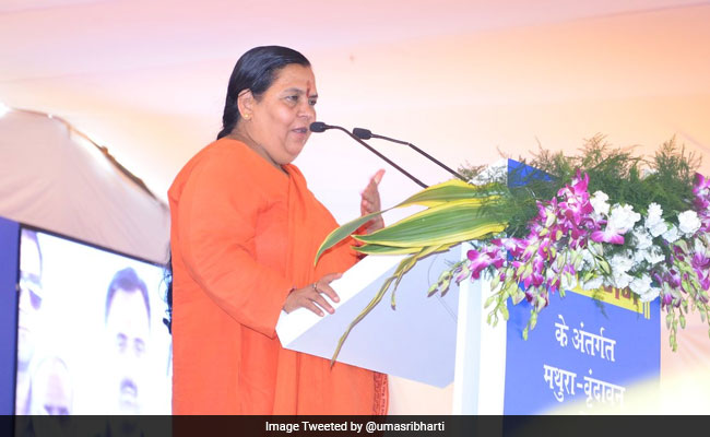 Ferry Service On Yamuna In Two Years: Uma Bharti