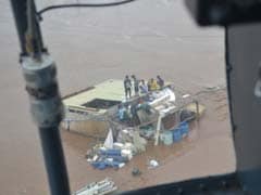 Coast Guard Chopper Rescues 28 People Stranded In Gujarat Flash Floods