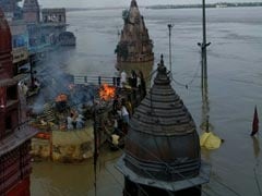 In Varanasi, Ganga Flowing Nearly Upto Roof Of Two-Storey Building