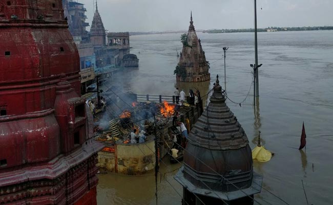 In Varanasi, Ganga Flowing Nearly Upto Roof Of Two-Storey Building