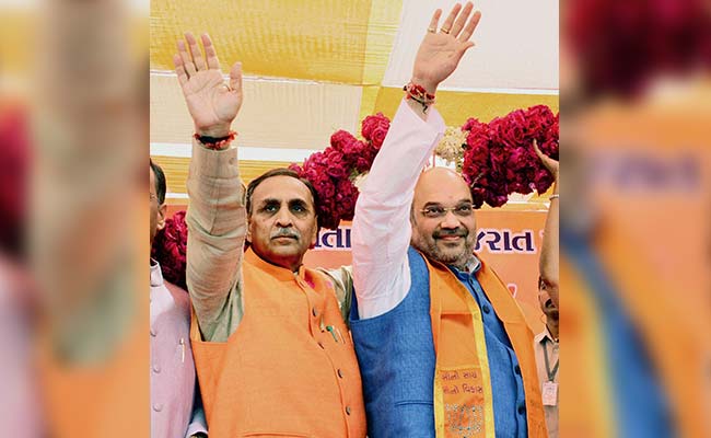 BJP Picks Vijay Rupani As Gujarat Chief Minister, Nitin Patel His Deputy
