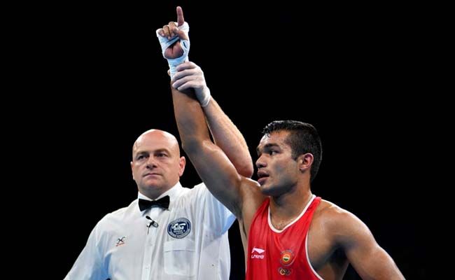 रियो 2016 : बॉक्सर विकास यादव क्वार्टर फाइनल में पहुंचे, पदक से बस एक कदम दूर