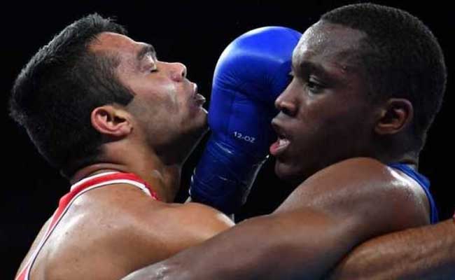 रियो ओलिंपिक : विकास कृष्ण यादव ने अमेरिकी प्रतिद्वंद्वी को हराया, क्वार्टरफाइनल में पहुंचे