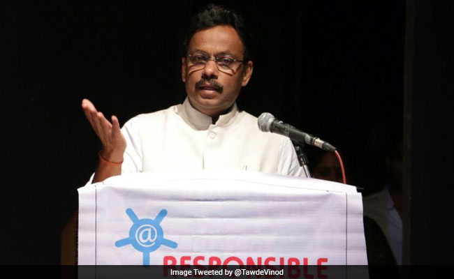 "False Propaganda" Over Closure Of Schools In Maharashtra: Education Minister Vinod Tawde