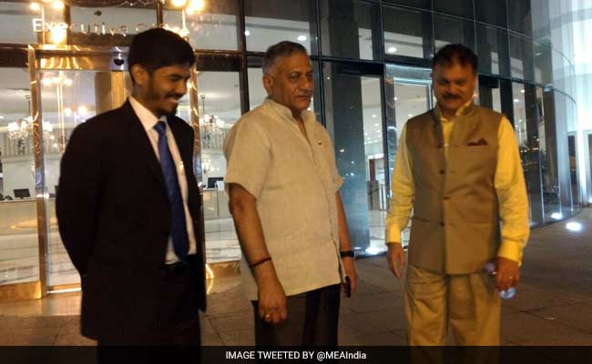 Minister VK Singh Visits Saudi Arabia To Repatriate Thousands Of Stranded Indian Workers
