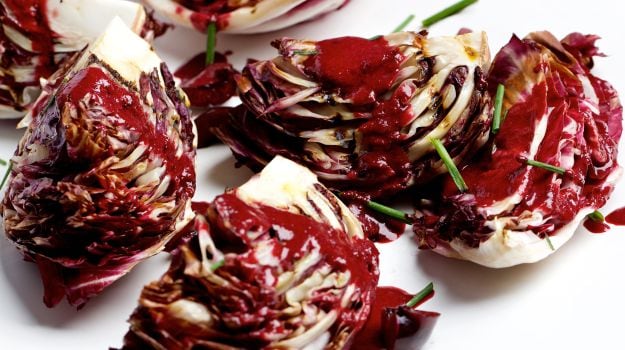 Oh, What Cherries Can Do For Grilled Radicchio