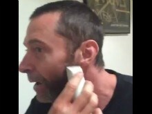 <I>Wolverine</i> Done. Hugh Jackman Shaves Sideburns. His Wife Will be 'Happy'