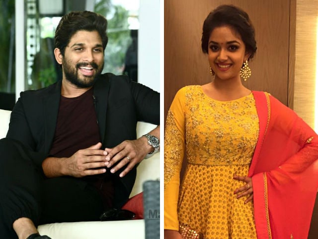 Keerthy Suresh Signs Allu Arjun's Tamil Debut