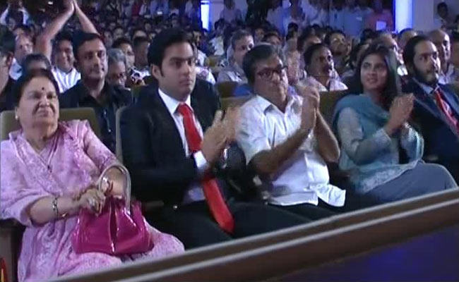 At Reliance Jio Reveal, Spotlight On Junior Ambanis Isha and Akash