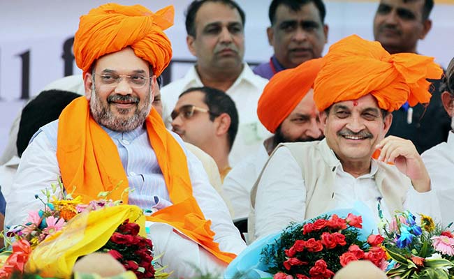 He Was Serving 'Delhi Ke Damaad': Amit Shah Targets Ex-Chief Minister Hooda In Haryana