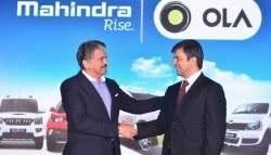 Mahindra And Ola Enter Into A Strategic Tie-up; Will Raise 40,000 Cars For The App Service