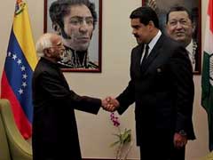 Hamid Ansari Holds Talks With Venezuelan President