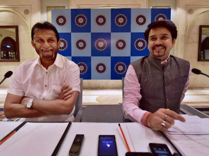 Anurag Thakur Slams Sandeep Patil For Spilling Beans About Sachin Tendulkar