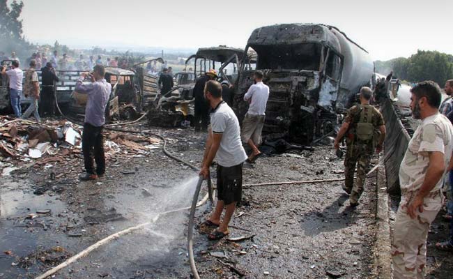 At least 43 Killed In String Of Bomb Blasts Across Syria