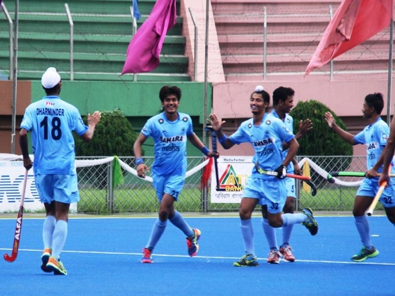 India Tame Pakistan To Enter Final of U-18 Asia Cup Hockey India Tame Pakistan To Enter Final of U-18 Asia Cup Hockey
