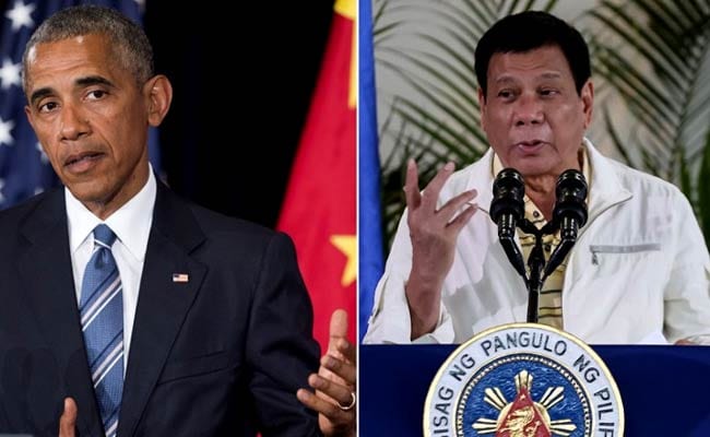 Philippines Scrambles To Soothe Tensions After Insult To Barack Obama