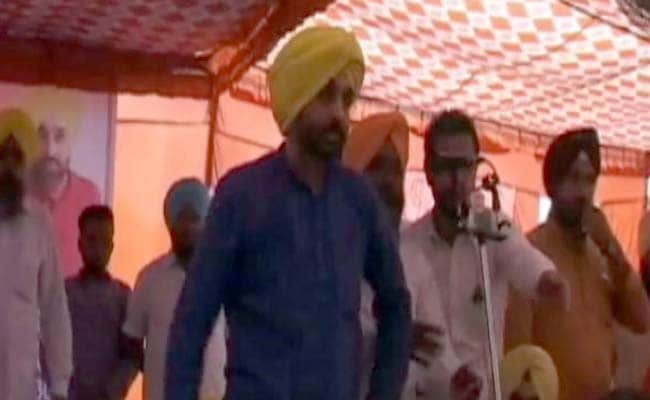 AAP's Bhagwant Mann Booked For Alleged Misbehaviour with Mediapersons