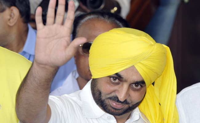 Punjab AAP Unit Dissolved, Says Party State Chief Bhagwant Mann