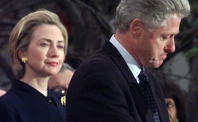 On Husband's Conduct, Clinton Walks A Fine Line