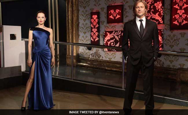 Madame Tussauds Separate Jolie-Pitt Wax Figures Post Split