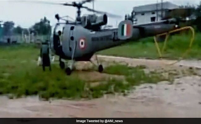 Air Force Rescues 24 Construction Workers Stranded In Telangana Floods